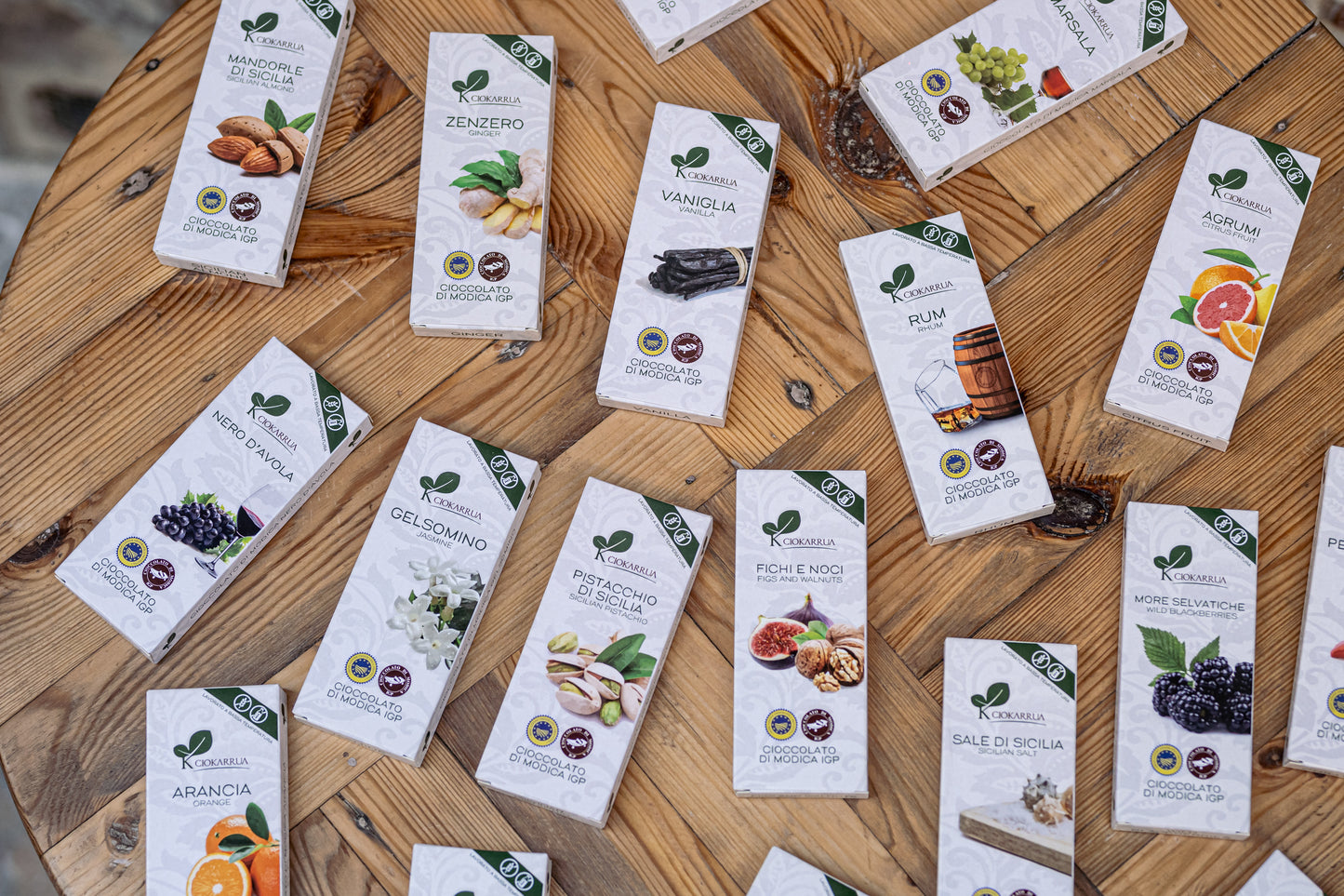 MODICA CHOCOLATE 100gr. - Marsala