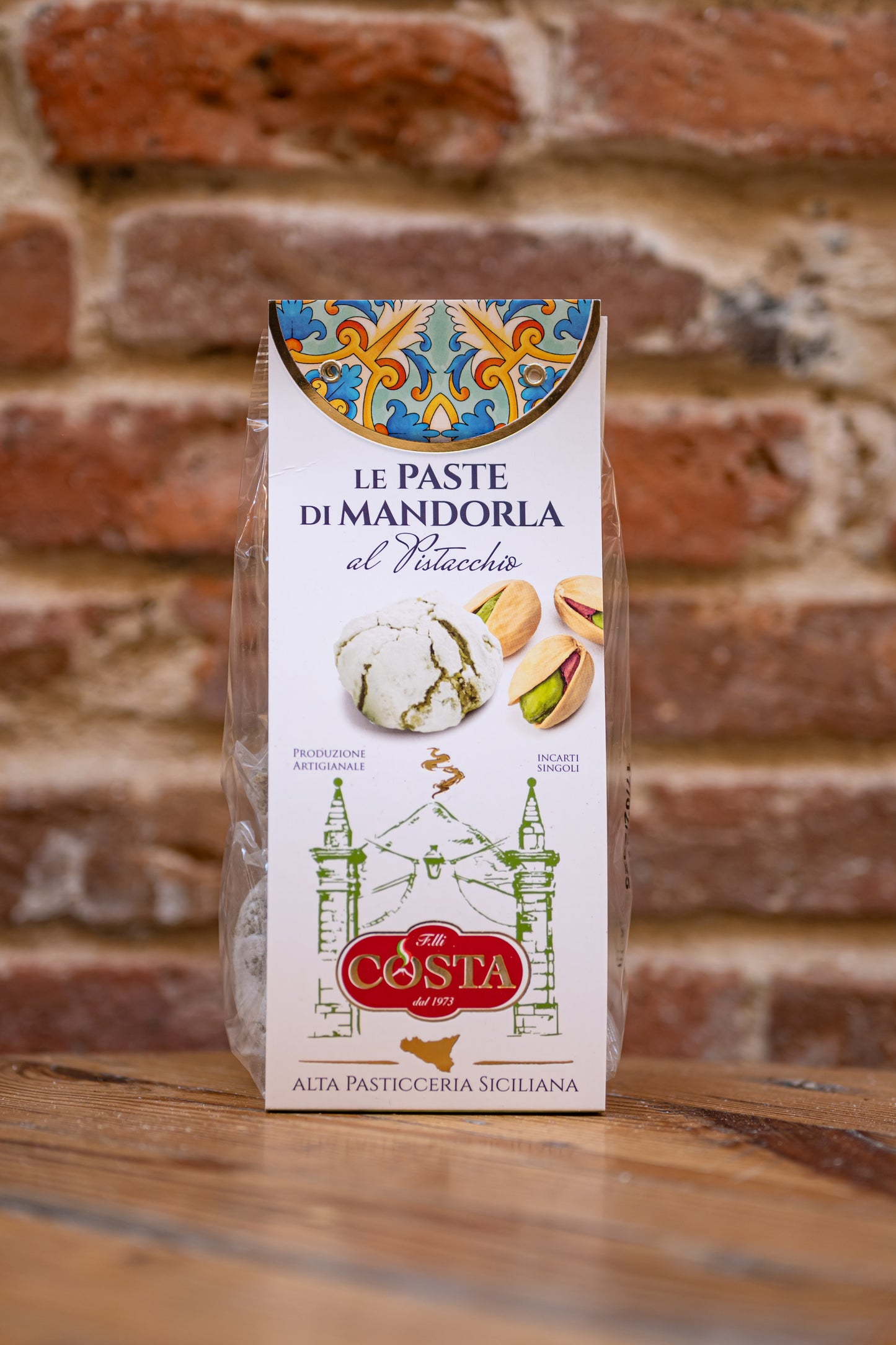 ALMOND PASTE 120gr. - Pistachio