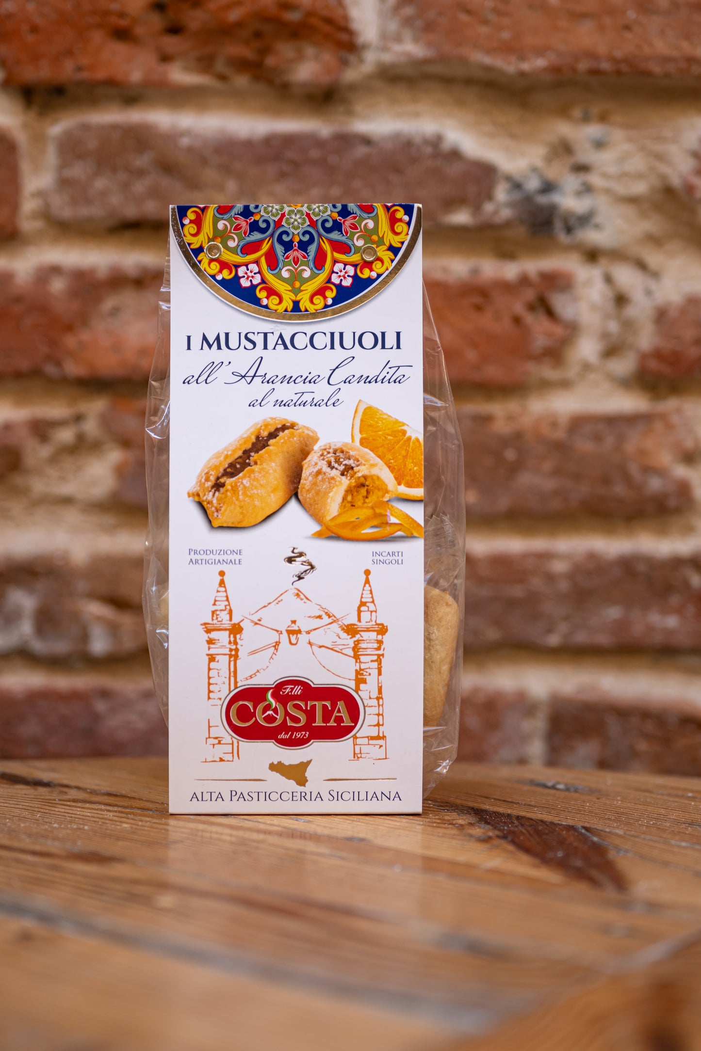 MUSTACCIUOLI 120gr. - Candied Orange