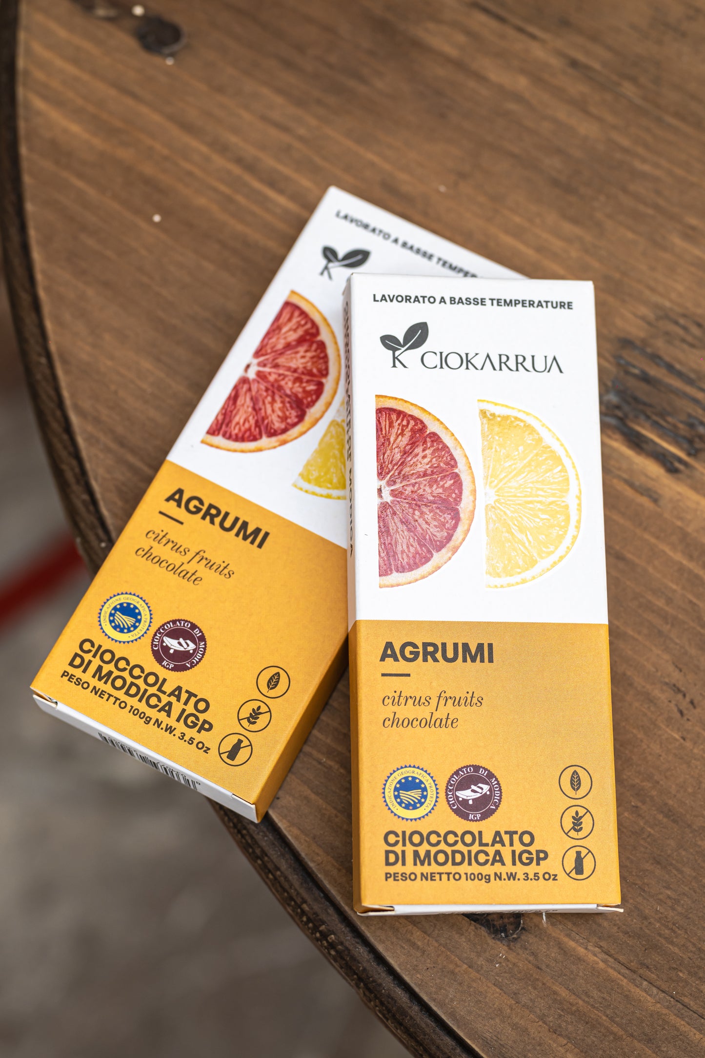 MODICA CHOCOLATE 100gr. - Citrus