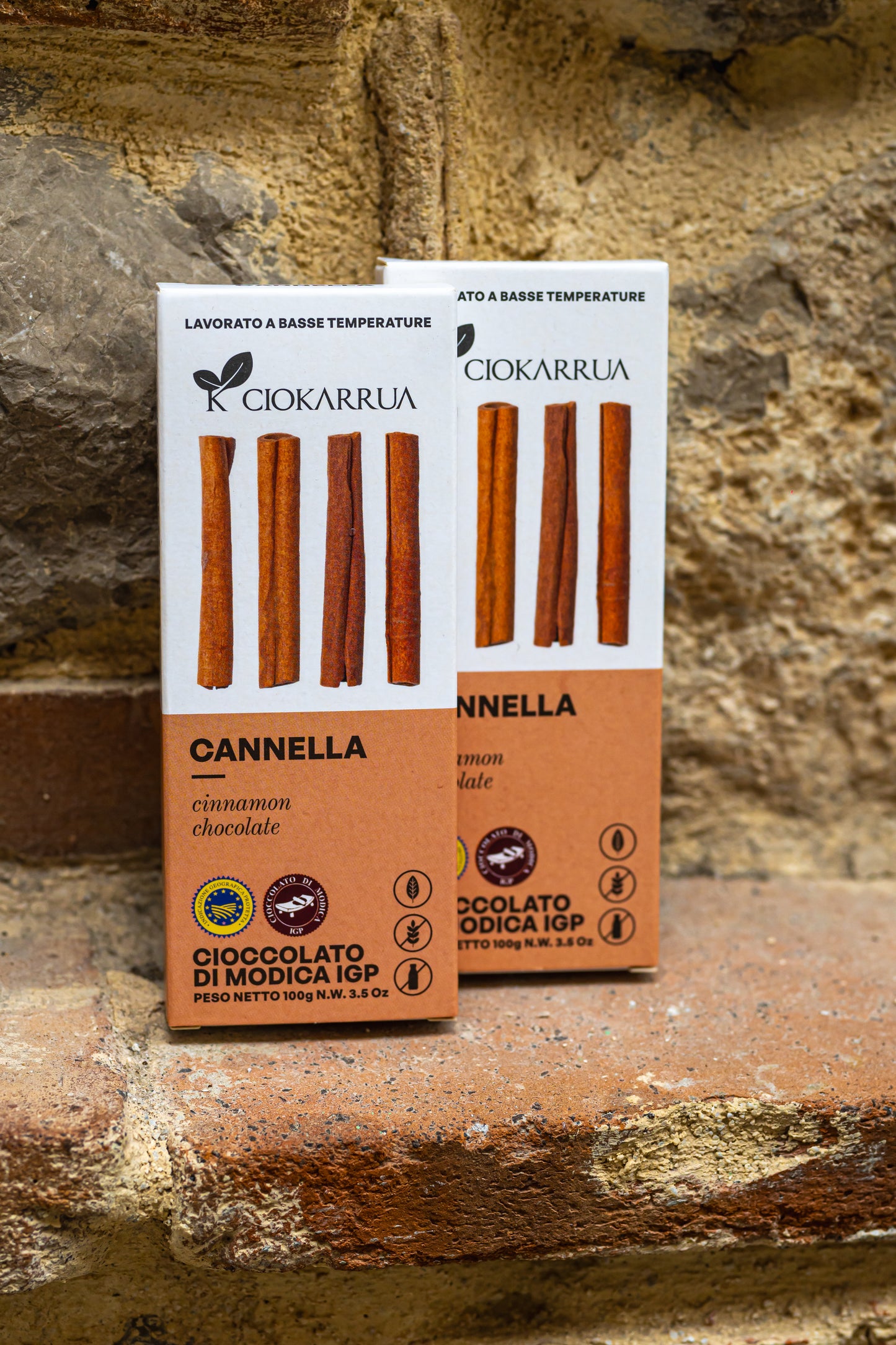 MODICA CHOCOLATE 100gr. - Cinnamon