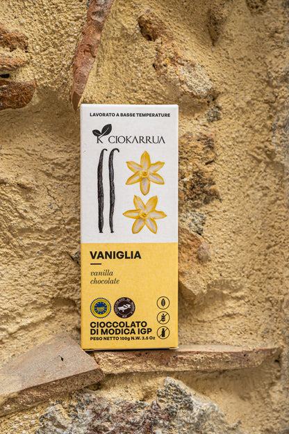 MODICA CHOCOLATE 100gr. - Vanilla