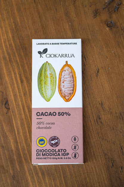 MODICA CHOCOLATE 100g - 50% Cocoa