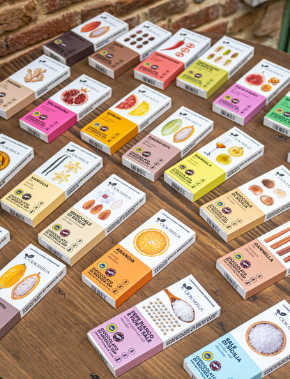 CIOCCOLATO DI MODICA 100gr. - Fichi e Noci